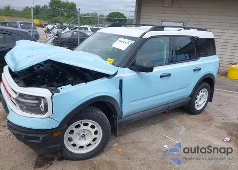 2023 Ford Bronco Sport Heritage из США, поврежденный, VIN 3FMCR9G64PRD67877